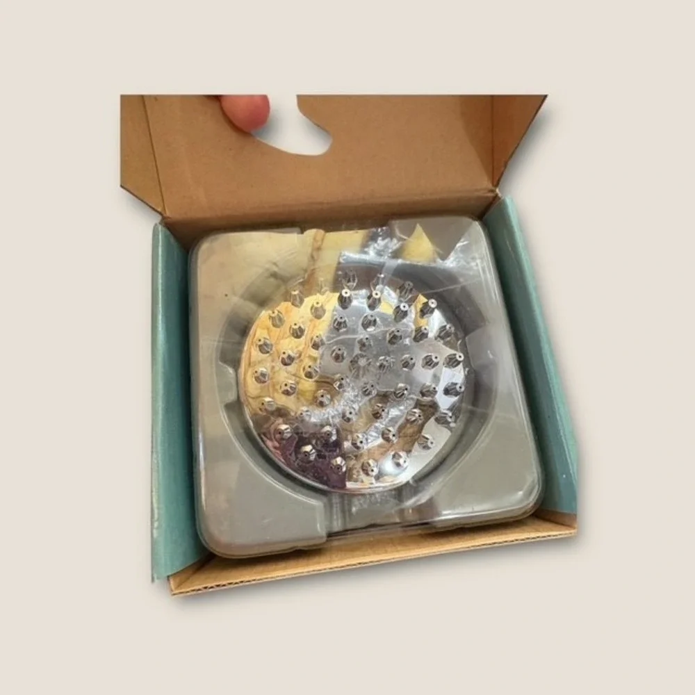 Ondine Brass Rainmaker 4-Inch Chrome Showerhead CY049CH New in Box